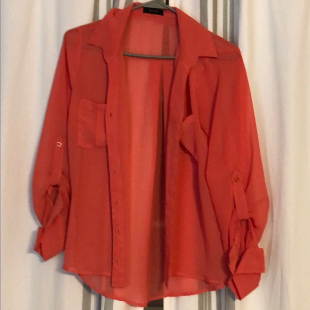 Button up blouse. Only worn once.